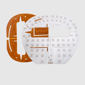 Double-sided flex PCB (LED face mask)