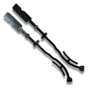 4-layer rigid-flex PCB (smartglasses)