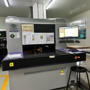 AOI blind via inspection machine