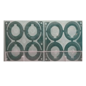 4-layer stepped high-frequency PCB(Ultrasound transducer backing)